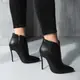 Ботильоны женские Fashion Annapolis 3695 40 размер 25,5 см Черный