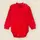 Боди из ткани в рубчик красного цвета Red