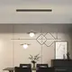 Люстра светодиодная подвесная LED светильник для квартиры на потолок лэд 27605 Черный 30-160х15х120 см.