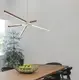 Люстра светодиодная подвесная LED светильник для квартиры на потолок лэд 26438 Белый 65-115х35х86 см.
