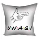 Подушка c принтом габардиновая UNAGI 40x40 см (4P_DR010)