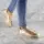 Женские стильные кроссовки Fashion Freddy 1011 37 размер 22,5 см Золотистый
