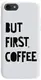 Чехол-накладка TOTO Pure TPU 2mm Print Case Apple iPhone 7/8/SE 2020 #41 First Coffee White