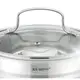 Кастрюля с крышкой Rainstahl RS-СS-2119-24 24 см 6.5 л серебристый