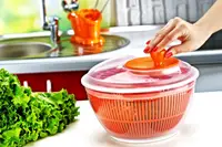 Сушарка для салату і зелені 4,75 л біла