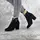 Ботильоны женские Fashion Bluebeard 2339 37 размер 24 см Черный