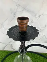 Кальян для куріння тютюну з однією трубкою Gramm Era Stellar Wind ( Black Red White)