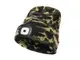 Зимняя шапка, шапка с фонариком, шапка з лед Delphin CamouLED