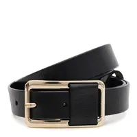 Женский кожаный ремень Borsa Leather CV18011bl-black