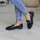 Лоферы женские Fashion Pavic 3185 41 размер 26 см Черный
