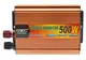 Преобразователь UKC авто инвертор 12V-220V 500W + USB Gold (5361)