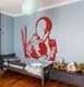 Трафарет для покраски, Дэдпул, одноразовый из самоклеющей пленки 130 х 115 см