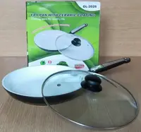 Сковорода мраморная 24 см Green Life GL-2124