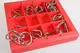 Набор головоломок 10 Metall Puzzles red Eureka 3D Puzzle 473358, 10 головоломок