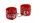 Наручники Leather Rastraints Hand Cuffs, Red
