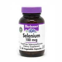 Витамины и минералы Bluebonnet Selenium 100 mcg, 90 вегакапсул