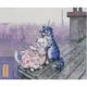 Алмазная мозаика Strateg ПРЕМИУМ Крыша любви 30х40 см HX091