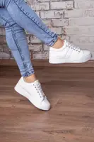 Кеди жіночі Fashion Vesuvian 3111 36 розмір 22,5 см Білий