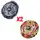 Набор Волчков BEYBLADE Бейблейд Волчок Screw Trident VS Twin Nemesis 4 сезон с пусковым устройствами