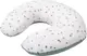 Подушка Bubaba FreeON GREEN STARS 70х60 см, white - green