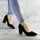 Туфли женские Fashion Wiggles 2439 40 размер 25,5 см Черный