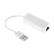 Внешняя сетевая карта Lesko DM-HE04 Белая USB-RJ45 для планшета смартфона на windows универсальная