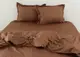 Комплект постельного белья Chocolate TAG satin (1,5-sp)-489