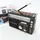 Радиоприемник портативное радио Golon RX-381 аккумуляторная ретро колонка usb sd mp3 fm. Цвет: коричневый