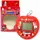 Электронная игра-брелок "Тамагочи", сердце (красный)