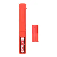 Фонарь на батарейках 9255 16,6 см красный