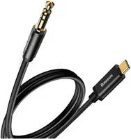 Кабель Baseus Yiven Type-C male To 3.5 male Audio Cable M01 Black