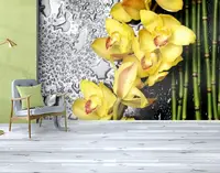 Фотообои текстурированные, виниловые Цветы, 250х380 см, fo01inV_fl13221