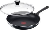 Сковорода универсальная с крышкой Tefal Day by Day B5580223UA 20 см черная