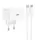 Адаптер сетевой HOCO C to C cable Speed single port PD charger set C161A |1Type-C, 40W/3A, PD/QC|