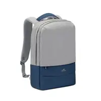 Рюкзак городской Rivacase 7562 Grey/Dark Blue 12х30.5х46 см серый с темно-синим