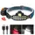 Фонарь налобный BL-W690-LTS+SMD white+red сенсорный с датчиком движения