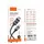 Кабель HOCO Type-C to Type-C Generous charging data cable with display X118 |1m, 60W|