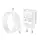 Адаптер сетевой HOCO Type-C to Type-C Fighter single port charger set C109A |1Type-C, 3A/20W, PD/QC|