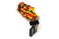 Подовжувач 22AWG для сервоприводів JR скручений (30 см)