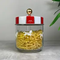 Банка для хранения сыпучих продуктов Alessi Circus 750 мл из стекла