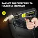 Электрический паяльник для пайки пластмассы бамперов XC-70B 70W + 200 скоб Black