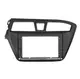 Переходная рамка 9" Lesko для Hyundai i20 2014-2018 7441