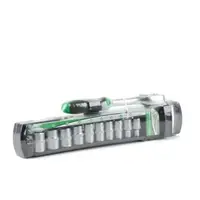 Набір головок 10 шт. 1/4" з тріскачкою INTERTOOL ET-6008