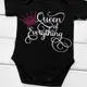 Боди с коротким рукавом и повязка BlackQueen