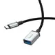 Кабель HOCO Type-C male to USB female USB 3.0 excellent speed extension cable US10 |0.5m, 5Gbps, OTG