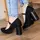 Туфли женские Fashion Enata 3178 39 размер 25 см Черный