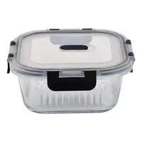 Контейнер харчовий квадратний MasterPro Foodies collection BGMP-5676 800 мл
