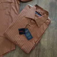 Чоловічі сорочки "FRAMZONI" 40 46-48 Цегляна