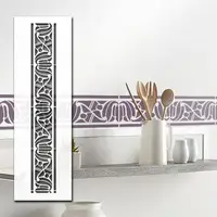 Трафарет для декоративной штукатурки, покраски с бесшовным рисунком., пластиковый трафарет (250х1020)