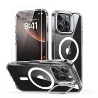 Чохол і скло ESR для iPhone 16 Pro Max - Classic Kickstand Halolock (MagSafe), Cleare (4894240243725)